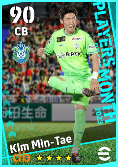 Kim Min-Tae eFootball player card