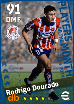 Rodrigo Dourado — DMF, OVR 91, MAX 91