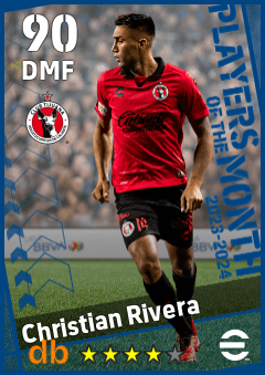 Christian Rivera eFootball player card