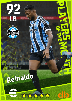 Reinaldo — LB, OVR 92, MAX 92