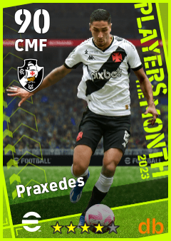 Praxedes — CMF, OVR 90, MAX 90