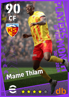 Mame Thiam eFootball player card