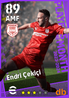 Endri Çekiçi — AMF, OVR 89, MAX 89