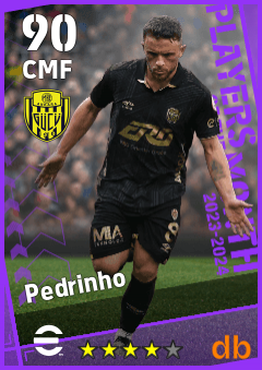 Pedrinho — CMF, OVR 90, MAX 90