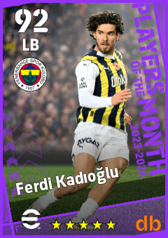 Ferdi Kadıoğlu eFootball player card
