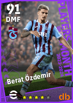 Berat Özdemir eFootball player card