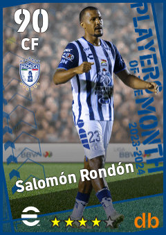 Salomón Rondón — CF, OVR 90, MAX 90