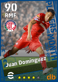 Juan Domínguez — RMF, OVR 90, MAX 90