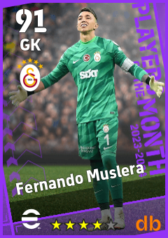 Fernando Muslera — GK, OVR 91, MAX 91