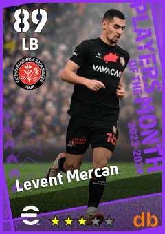 Levent Mercan eFootball player card