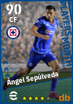 Ángel Sepúlveda — CF, OVR 90, MAX 90