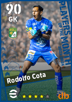 Rodolfo Cota — GK, OVR 90, MAX 90