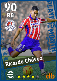 Ricardo Chávez — RB, OVR 90, MAX 90