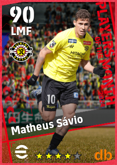 Matheus Sávio — LMF, OVR 90, MAX 90