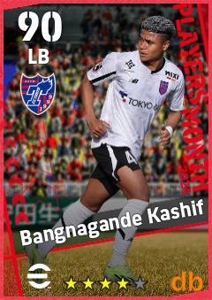 Bangnagande Kashif — LB, OVR 90, MAX 90