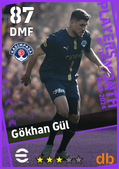Gökhan Gül eFootball player card