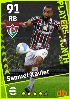 Samuel Xavier — RB, OVR 91, MAX 91