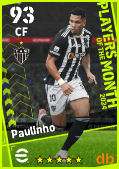 Paulinho — CF, OVR 93, MAX 93