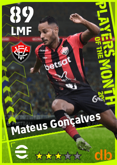 Mateus Gonçalves — LMF, OVR 89, MAX 89