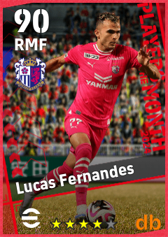 Lucas Fernandes — RMF, OVR 90, MAX 90