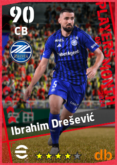 Ibrahim Drešević eFootball player card
