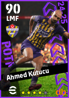 Ahmed Kutucu — LMF, OVR 90, MAX 90