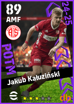 Jakub Kałuziński — AMF, OVR 89, MAX 89
