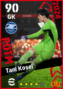 Tani Kosei eFootball player card