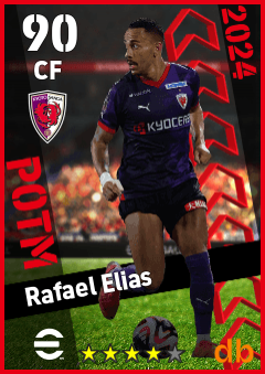 Rafael Elias — CF, OVR 90, MAX 90