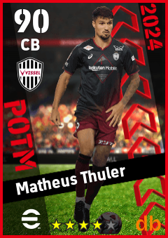 Matheus Thuler eFootball player card