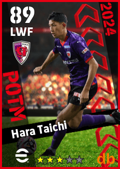 Hara Taichi — LWF, OVR 89, MAX 89