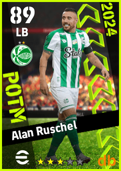 Alan Ruschel — LB, OVR 89, MAX 89
