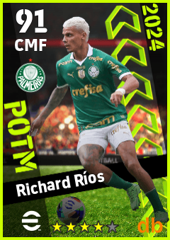 Richard Ríos — CMF, OVR 91, MAX 91