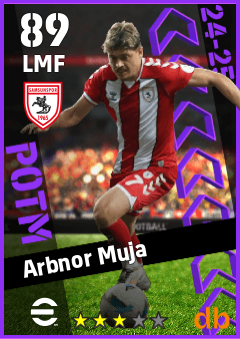 Arbnor Muja eFootball player card
