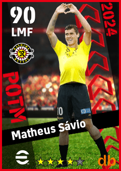 Matheus Sávio — LMF, OVR 90, MAX 90