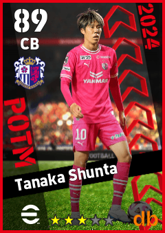 Tanaka Shunta eFootball player card