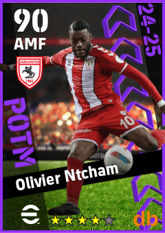 Olivier Ntcham — AMF, OVR 90, MAX 90