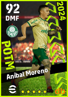 Aníbal Moreno eFootball player card