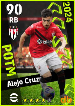 Alejo Cruz — RB, OVR 90, MAX 90