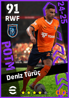 Deniz Türüç — RWF, OVR 91, MAX 91