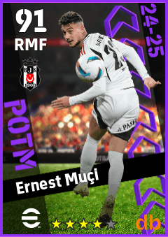 Ernest Muçi — RMF, OVR 91, MAX 91