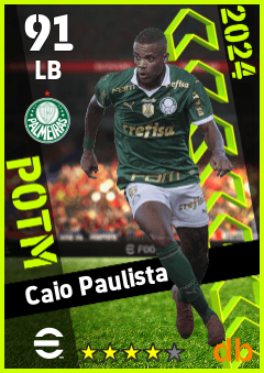 Caio Paulista — LB, OVR 91, MAX 91