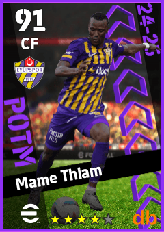 Mame Thiam eFootball player card