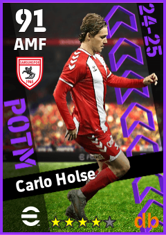 Carlo Holse — AMF, OVR 91, MAX 91