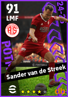 Sander van de Streek — LMF, OVR 91, MAX 91