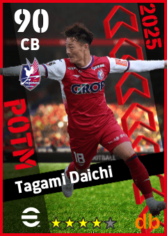 Tagami Daichi eFootball player card