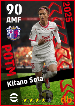 Kitano Sota eFootball player card