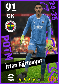 İrfan Eğribayat — GK, OVR 91, MAX 91