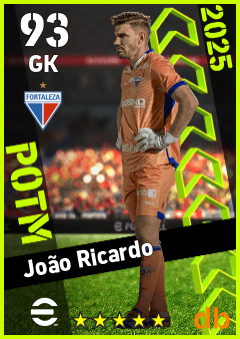 João Ricardo — GK, OVR 93, MAX 93
