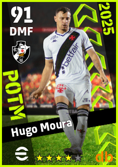 Hugo Moura — DMF, OVR 91, MAX 91